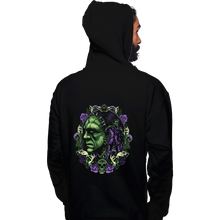 Load image into Gallery viewer, Daily_Deal_Shirts Pullover Hoodies, Unisex / Small / Black The Lonely Monster