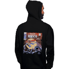 Load image into Gallery viewer, Shirts Zippered Hoodies, Unisex / Small / Black The Amazing Hiryu
