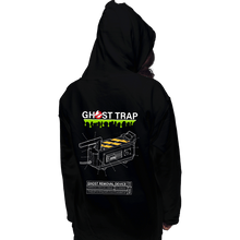 Load image into Gallery viewer, Shirts Pullover Hoodies, Unisex / Small / Black Ghost Trap