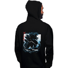 Load image into Gallery viewer, Secret_Shirts Pullover Hoodies, Unisex / Small / Black Great Kaiju