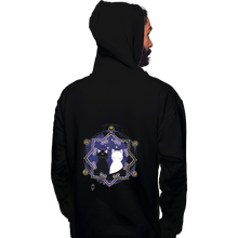 Load image into Gallery viewer, Shirts Pullover Hoodies, Unisex / Small / Black Crescent Moon