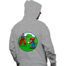 Load image into Gallery viewer, Secret_Shirts Pullover Hoodies, Unisex / Small / Sports Grey Two Marios