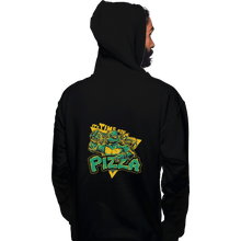 Load image into Gallery viewer, Shirts Zippered Hoodies, Unisex / Small / Black Pizza Time