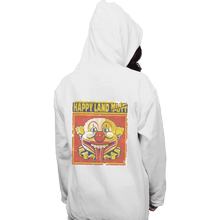 Load image into Gallery viewer, Shirts Pullover Hoodies, Unisex / Small / White Happy Land