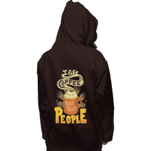Load image into Gallery viewer, Shirts Zippered Hoodies, Unisex / Small / Dark Chocolate I Like Coffee