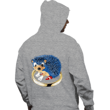 Load image into Gallery viewer, Secret_Shirts Pullover Hoodies, Unisex / Small / Sports Grey The Fastest Hedgehog