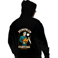 Load image into Gallery viewer, Secret_Shirts Pullover Hoodies, Unisex / Small / Black Halloween Carving