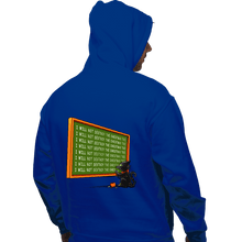 Load image into Gallery viewer, Daily_Deal_Shirts Pullover Hoodies, Unisex / Small / Royal Blue I Will Not Destroy