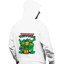 Load image into Gallery viewer, Secret_Shirts Pullover Hoodies, Unisex / Small / White Kung Fu Tortoise