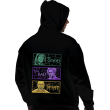 Load image into Gallery viewer, Shirts Pullover Hoodies, Unisex / Small / Black The Good, The Bad, And The Beast