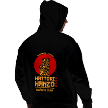 Load image into Gallery viewer, Shirts Pullover Hoodies, Unisex / Small / Black Hattori Hanzo