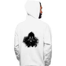 Load image into Gallery viewer, Shirts Pullover Hoodies, Unisex / Small / White Bored Shinigami