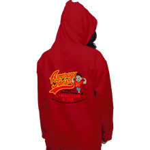 Load image into Gallery viewer, Shirts Pullover Hoodies, Unisex / Small / Red Average Joes Gym