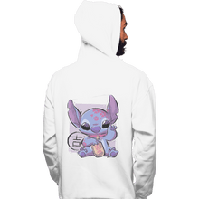 Load image into Gallery viewer, Shirts Pullover Hoodies, Unisex / Small / White Maneki Stitch