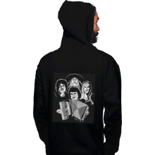 Load image into Gallery viewer, Shirts Zippered Hoodies, Unisex / Small / Black Bohemian Polka