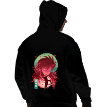 Load image into Gallery viewer, Daily_Deal_Shirts Pullover Hoodies, Unisex / Small / Black Kurama&#39;s Rose Whirlwind
