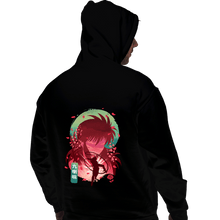 Load image into Gallery viewer, Daily_Deal_Shirts Pullover Hoodies, Unisex / Small / Black Kurama's Rose Whirlwind
