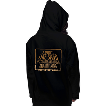 Load image into Gallery viewer, Secret_Shirts Pullover Hoodies, Unisex / Small / Black Bad Sand Feels
