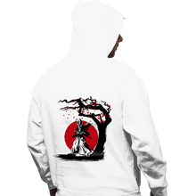 Load image into Gallery viewer, Shirts Pullover Hoodies, Unisex / Small / White Wandering Samurai