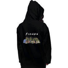 Load image into Gallery viewer, Shirts Pullover Hoodies, Unisex / Small / Black Fiends
