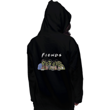 Load image into Gallery viewer, Shirts Pullover Hoodies, Unisex / Small / Black Fiends