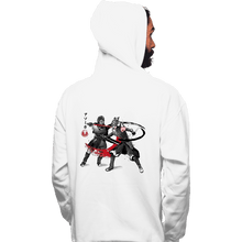 Load image into Gallery viewer, Daily_Deal_Shirts Pullover Hoodies, Unisex / Small / White The Final Lesson Sumi-e