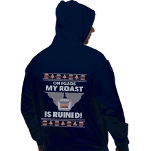 Load image into Gallery viewer, Shirts Zippered Hoodies, Unisex / Small / Navy Roast Is Ruined