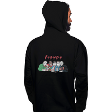 Load image into Gallery viewer, Shirts Zippered Hoodies, Unisex / Small / Black Horror Fiends