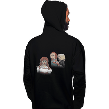 Load image into Gallery viewer, Shirts Pullover Hoodies, Unisex / Small / Black Chucky's Girl