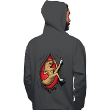 Load image into Gallery viewer, Shirts Pullover Hoodies, Unisex / Small / Charcoal Hello Ma Honey