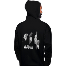 Load image into Gallery viewer, Shirts Zippered Hoodies, Unisex / Small / Black The Avatars