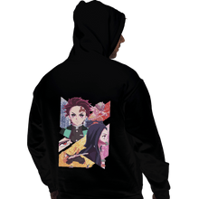 Load image into Gallery viewer, Shirts Pullover Hoodies, Unisex / Small / Black Slayer Of Demons
