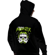 Load image into Gallery viewer, Shirts Pullover Hoodies, Unisex / Small / Black New Empire Monster