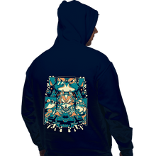 Load image into Gallery viewer, Daily_Deal_Shirts Pullover Hoodies, Unisex / Small / Navy Fox Of The Stars