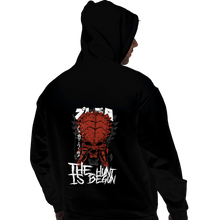 Load image into Gallery viewer, Shirts Pullover Hoodies, Unisex / Small / Black If It Bleeds