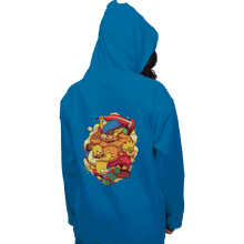 Load image into Gallery viewer, Shirts Pullover Hoodies, Unisex / Small / Sapphire The Arcade Family
