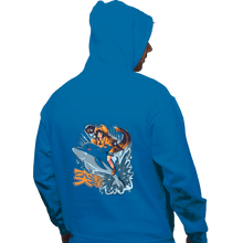 Load image into Gallery viewer, Shirts Pullover Hoodies, Unisex / Small / Sapphire Totsugeki