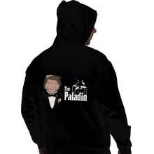 Load image into Gallery viewer, Shirts Zippered Hoodies, Unisex / Small / Black The Paladin