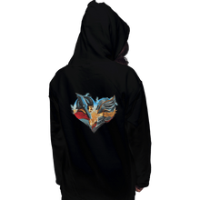 Load image into Gallery viewer, Shirts Pullover Hoodies, Unisex / Small / Black Love and Thunder
