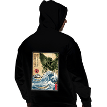 Load image into Gallery viewer, Daily_Deal_Shirts Pullover Hoodies, Unisex / Small / Black Great Old One In Japan