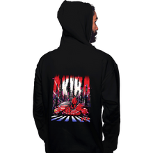 Load image into Gallery viewer, Daily_Deal_Shirts Pullover Hoodies, Unisex / Small / Black Neon Akira