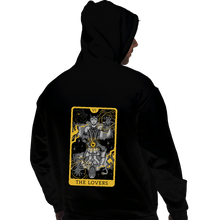 Load image into Gallery viewer, Secret_Shirts Pullover Hoodies, Unisex / Small / Black Tarot Lovers