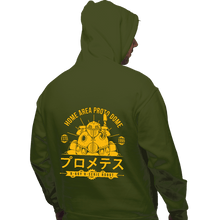 Load image into Gallery viewer, Secret_Shirts Pullover Hoodies, Unisex / Small / Military Green Proto Dome Robo