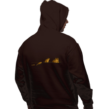 Load image into Gallery viewer, Shirts Pullover Hoodies, Unisex / Small / Dark Chocolate Evolution