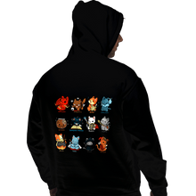Load image into Gallery viewer, Shirts Pullover Hoodies, Unisex / Small / Black Cat Role Play