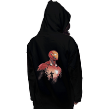 Load image into Gallery viewer, Shirts Pullover Hoodies, Unisex / Small / Black I R O N M A N