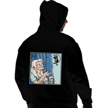 Load image into Gallery viewer, Shirts Pullover Hoodies, Unisex / Small / Black Is This A Cat?