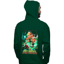 Load image into Gallery viewer, Shirts Pullover Hoodies, Unisex / Small / Forest The Space Huntress