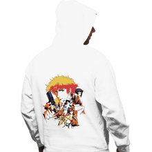 Load image into Gallery viewer, Daily_Deal_Shirts Pullover Hoodies, Unisex / Small / White Retro Space Cowboy
