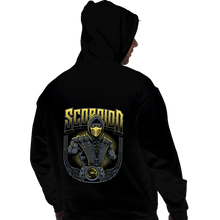 Load image into Gallery viewer, Daily_Deal_Shirts Pullover Hoodies, Unisex / Small / Black Scorpion Crest